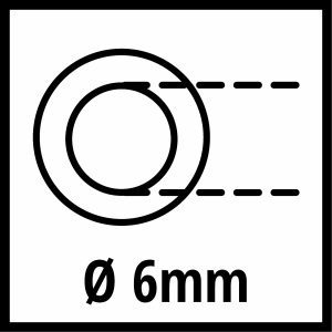 einhell-wąż-ciśnieniowy-6mm-10m-4138100