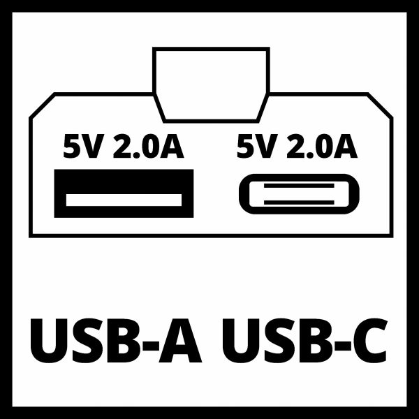 einhell-tc-cp-18-li-usb-a/c-solo,-adapter-baterii-usb-4514148